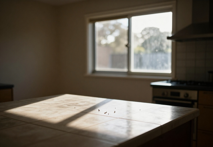 Ant Treatment in a Kitchen